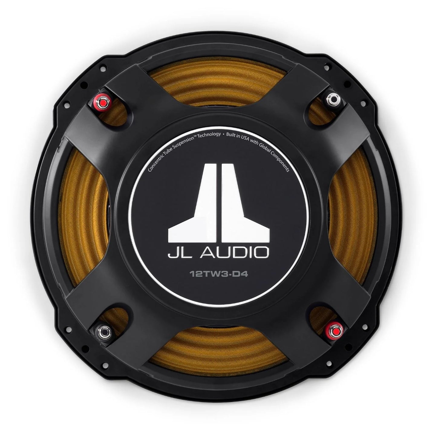 JL Audio 12TW3-D4 12-inch (300 mm) Subwoofer Driver, Dual 4 Ω