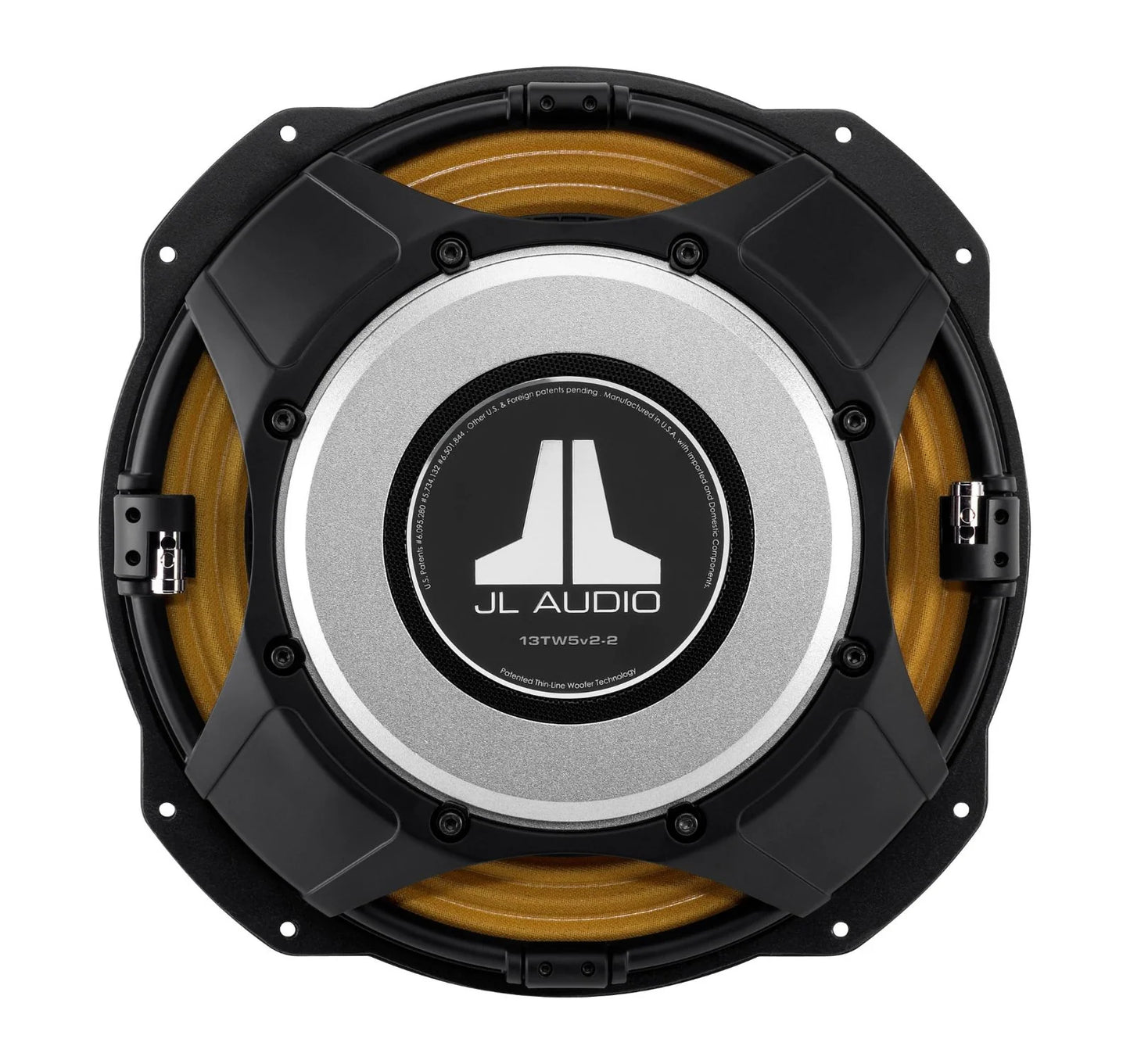 JL Audio 13TW5v2-2 13.5-inch (345 mm) Subwoofer Driver, 2 Ω