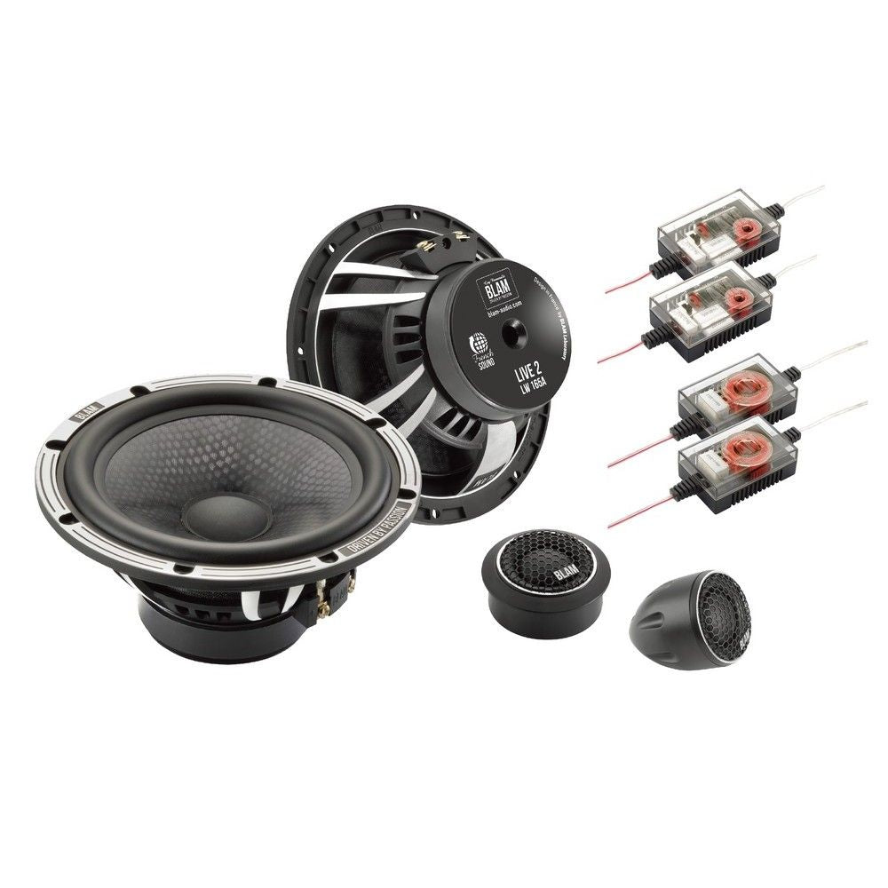 BLAM LIVE L165A - TWO-WAY 6.5" CAR AUDIO COMPONENT SPEAKER SET *SPECIAL ORDER*