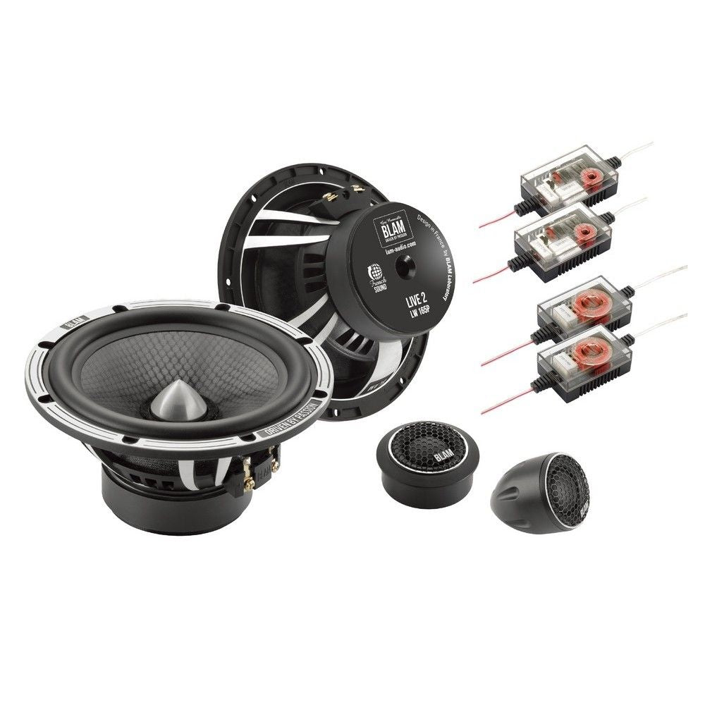 BLAM LIVE L165P - TWO-WAY 6.5" CAR AUDIO COMPONENT SPEAKER SET *SPECIAL ORDER*