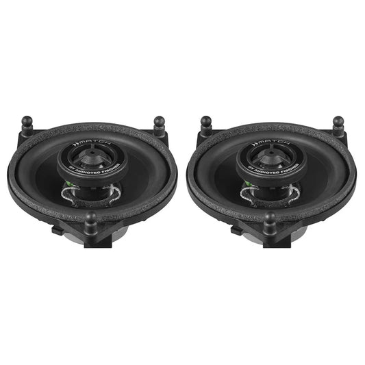 MATCH UP X4MB-FRT - 4" Coax PnP Speaker Pair, MERCEDES | 4Ω