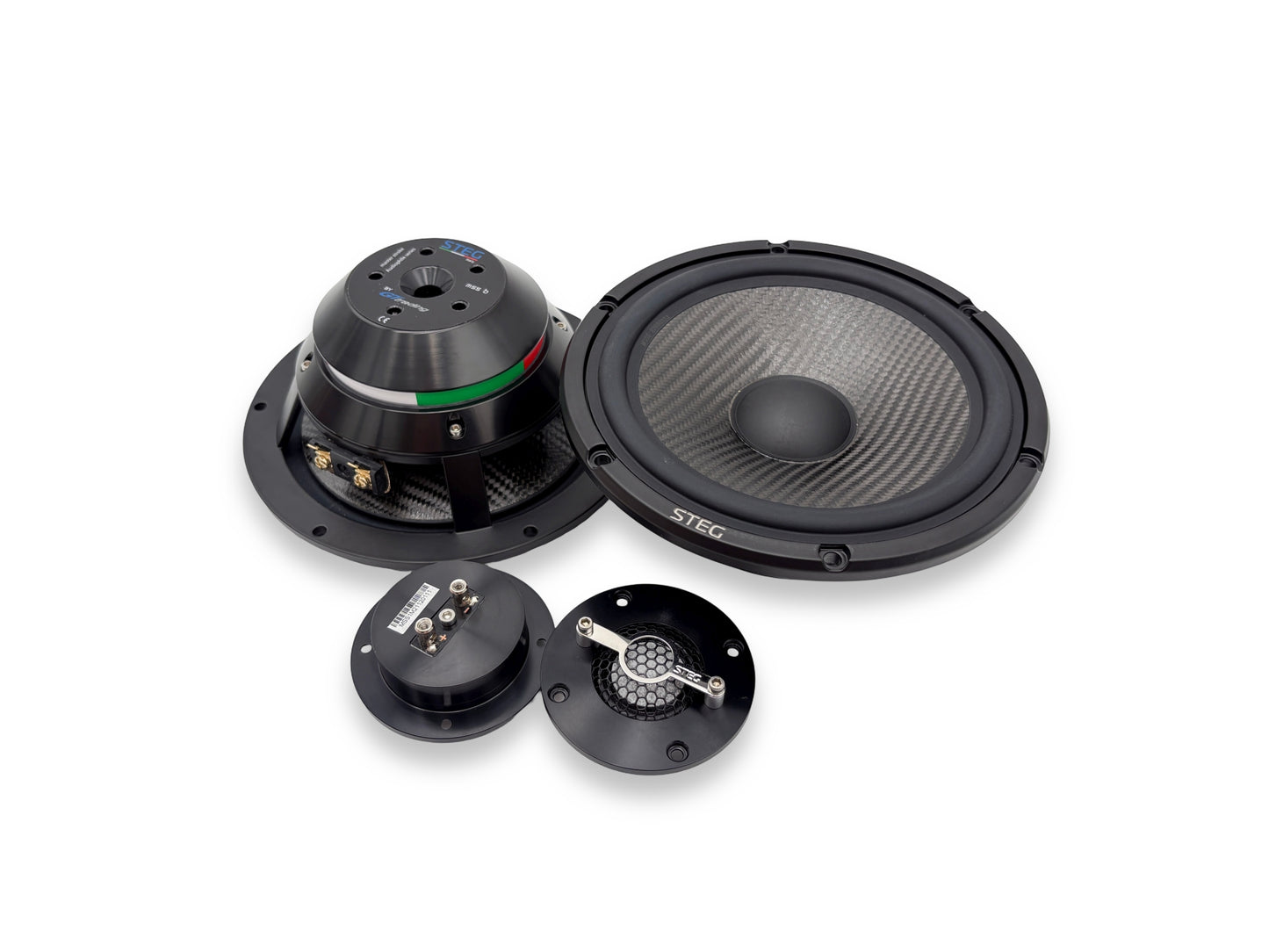 Steg Master Stroke | MSS6 / MSS1 - Two-way 6.5" Car Audio Component Speaker Set