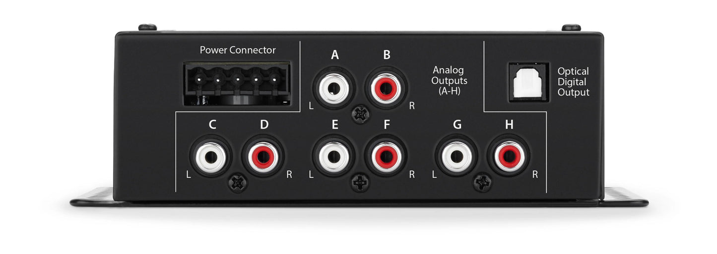 JL Audio TwK-88 System Tuning DSP controlled by TüN software, 8-ch. Analog & Digital Inputs / 8-ch. Analog Outputs