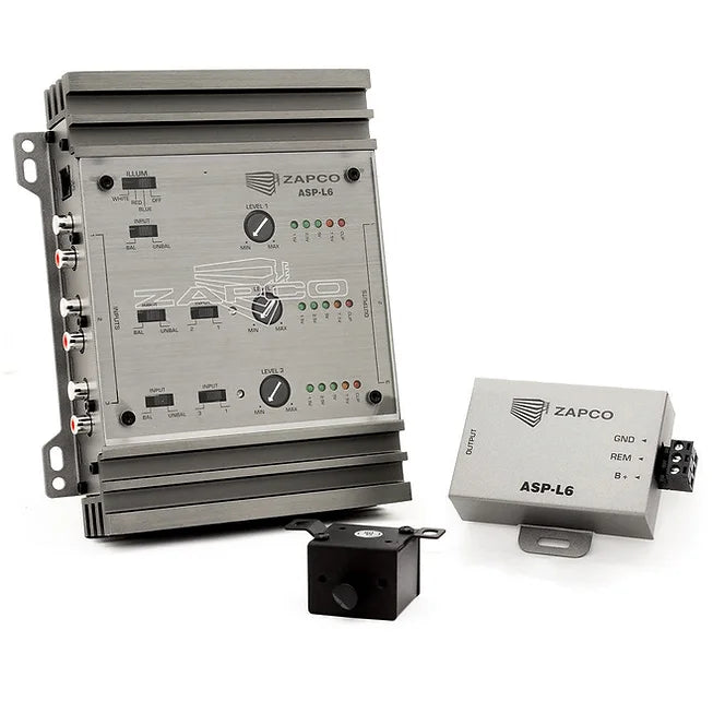 Zapco ASP-L6 6-Ch. Signal Line Driver