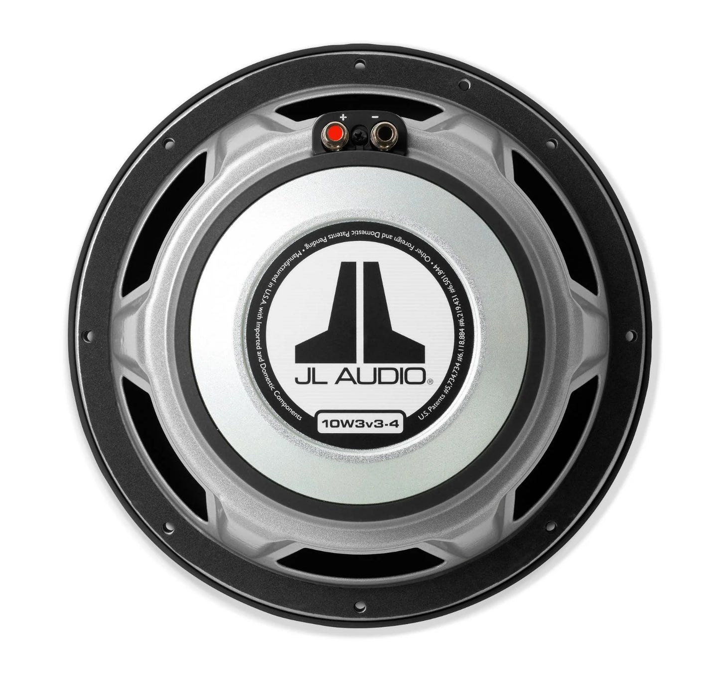 JL Audio 10W3v3-4 10-inch (250 mm) Subwoofer Driver, 4 Ω