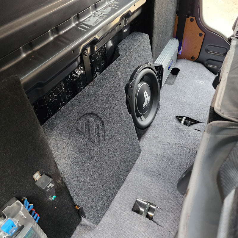 BASSER Toyota Land Cruiser 79' Dual Cab (Left) - 10" Fit-Box Subwoofer Enclosure 12L