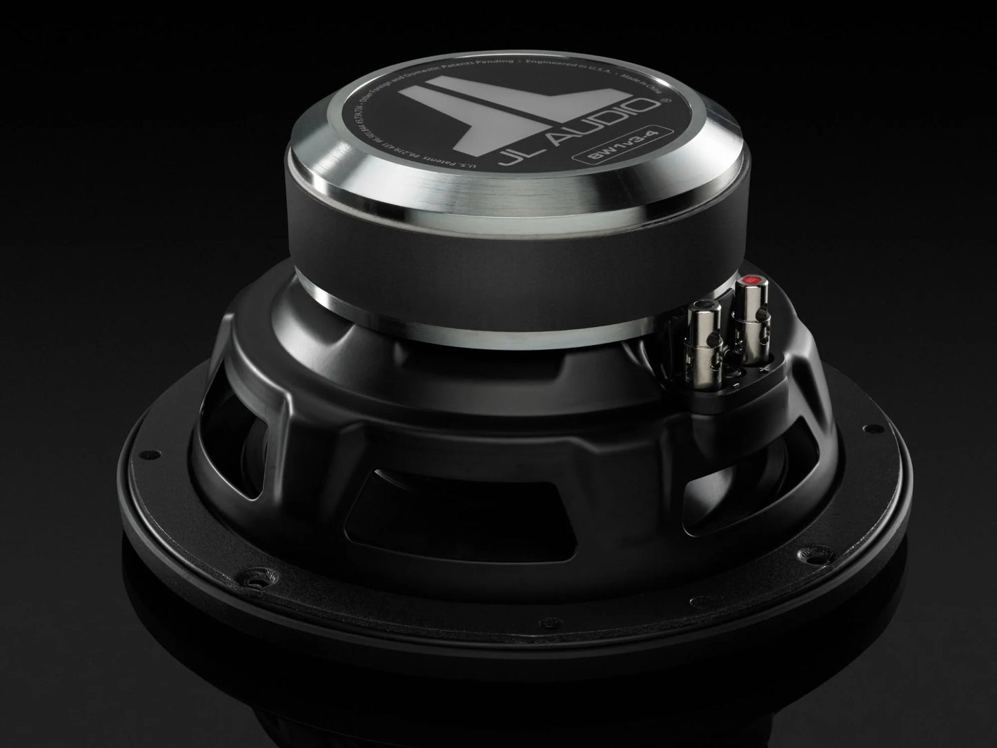 JL Audio 8W1v3-4 8-inch (200 mm) Subwoofer Driver, 4 Ω