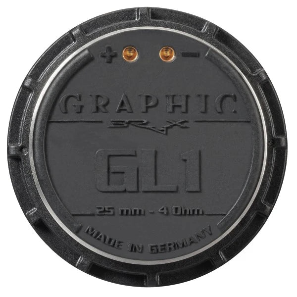 BRAX GRAPHIC GL1 MK2 - 1" 100W RMS Hi-End Tweeter Pair | 4Ω