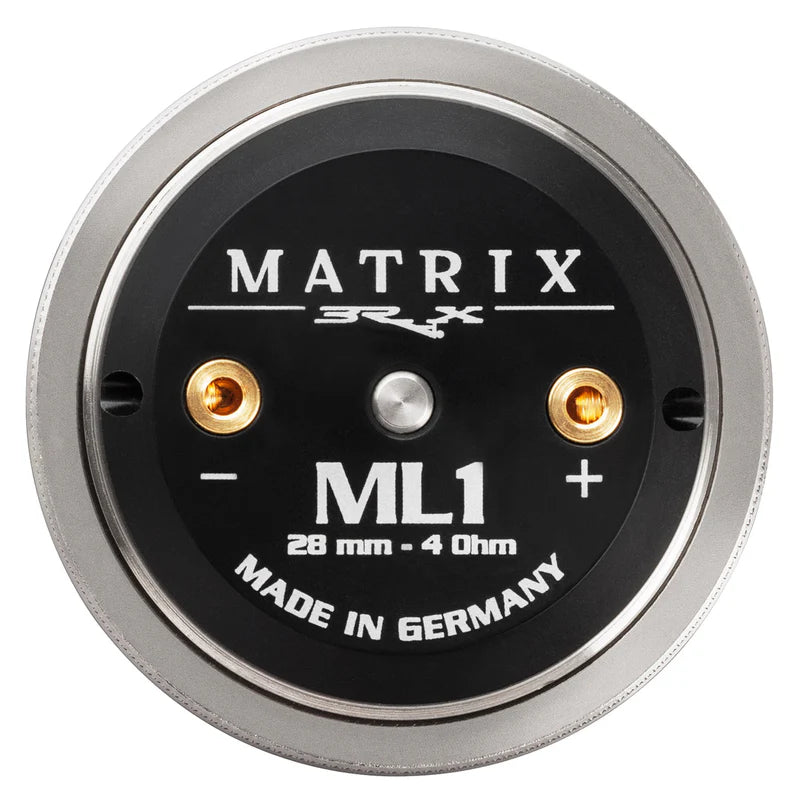 BRAX MATRIX ML1 - 1,1" 120W RMS High-End Handcrafted Tweeter Pair | 4Ω