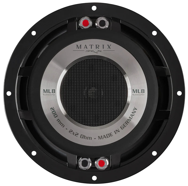 BRAX MATRIX ML8 SUB - 8" 400W RMS High-End Subwoofer | 2x2Ω