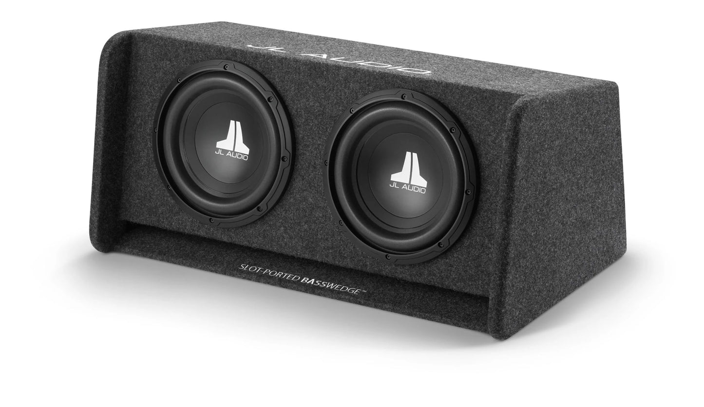 JL Audio CP210-W0v3 Dual 10W0v3 BassWedge, Ported, 2 Ω