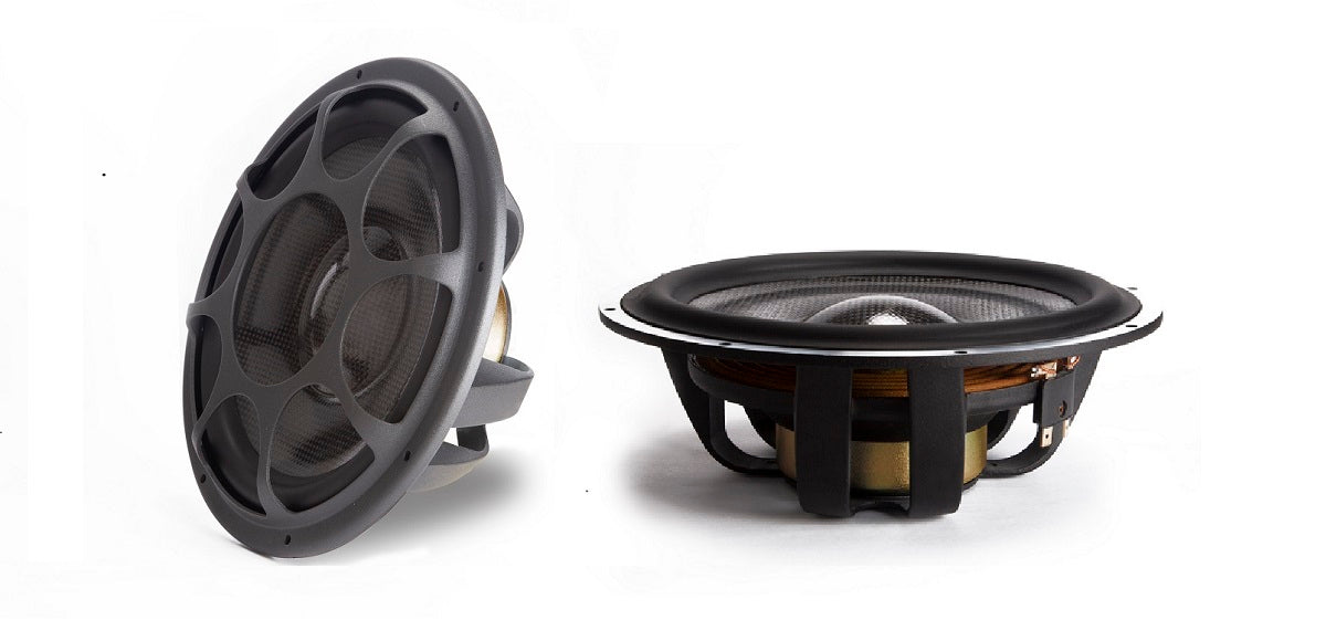 Morel Elate Carbon MW9 9" Woofer with Cast Basket