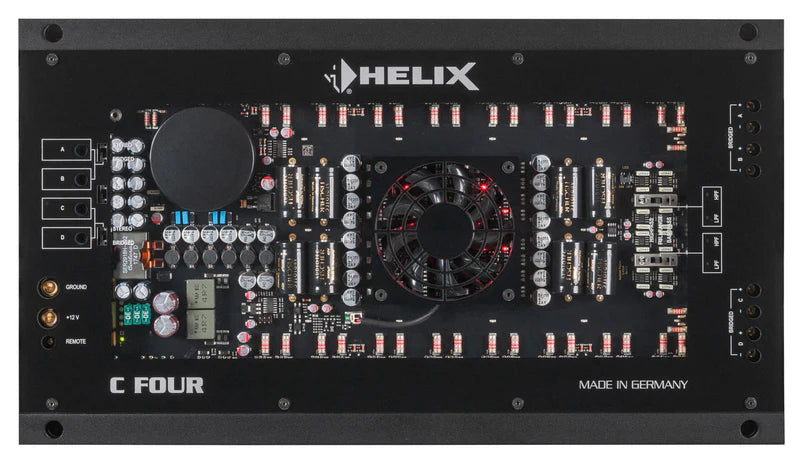 HELIX C FOUR - 4 Channel High-End Analog Amplifier | 2Ω Stable