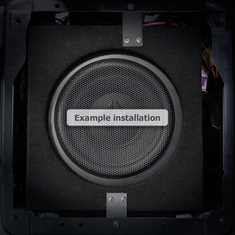 HELIX IK EC10.1-DVC2 VW Multi-Trans - 10" 300W RMS Sealed Subwoofer Box For VW T5, T6 | 2x2Ω