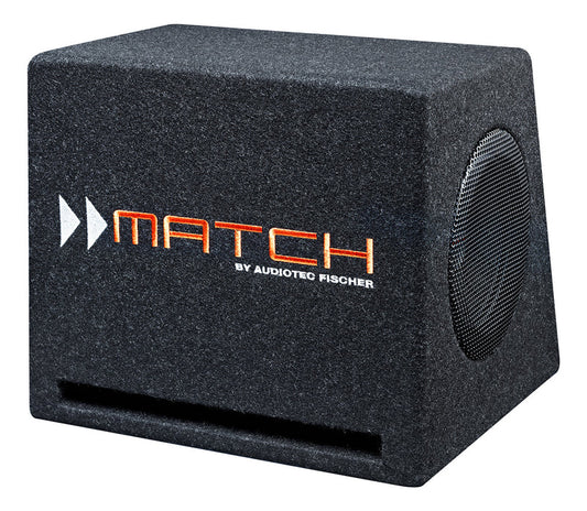 MATCH PP 7E-D - 2x6.5" 200W RMS Vented Subwoofer Box | 4x2Ω