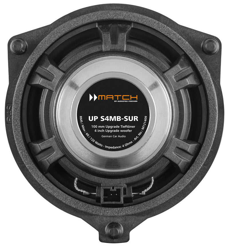 MATCH UP S4MB-SUR - 4" PnP Surround Speaker Pair, MERCEDES | 4Ω