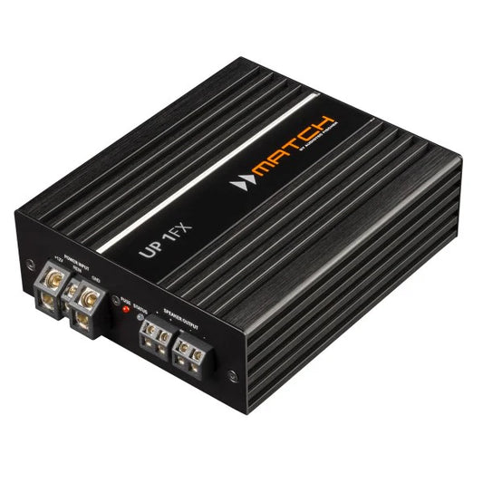 MATCH UP 1FX - 1 Channel Compact Digital High-Power Amplifier | 1Ω Stable