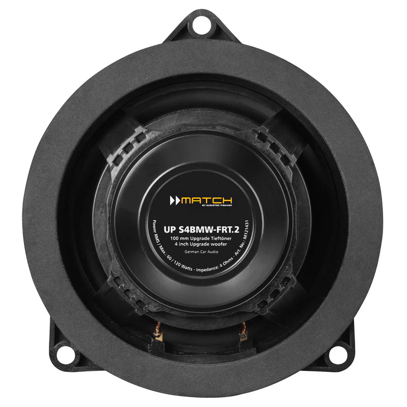 MATCH UP C42BMW-FRT.2 - 4" 2-Way PnP Compo Speaker Set, BMW & MINI Type 2 | 4Ω