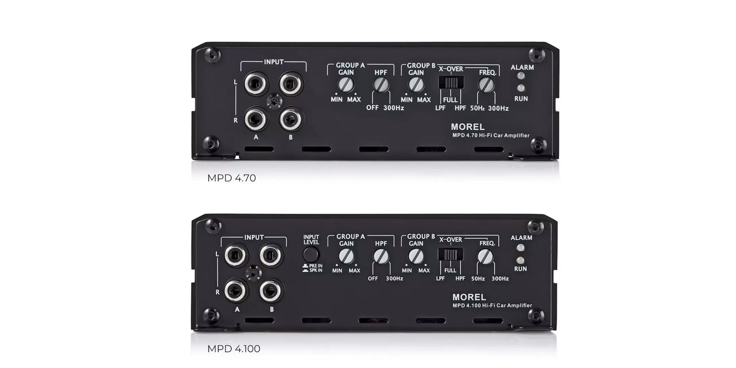 Morel MPD4.70 Performance Compact Digital 4CH. Amplifier