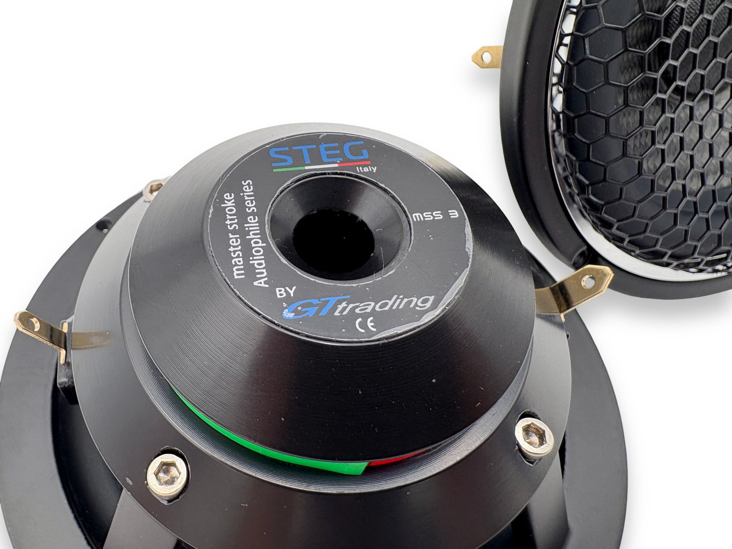 Steg Master Stroke | MSS3 - One-way 4" Car Audio Midrange Set