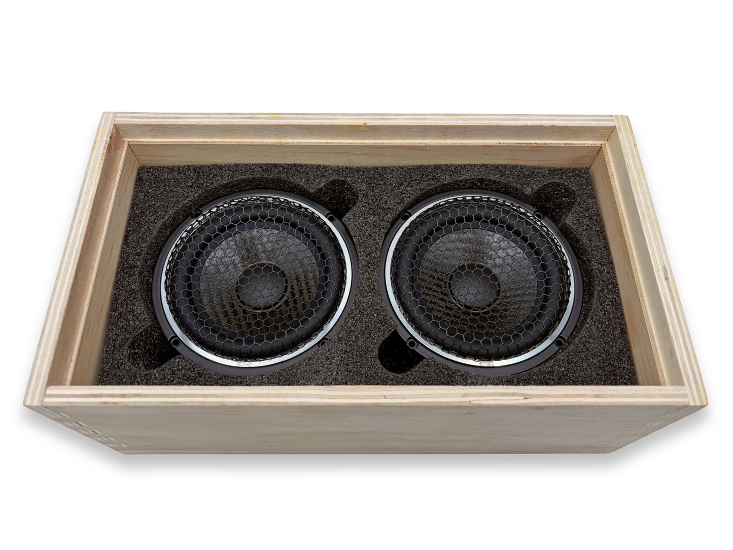 Steg Master Stroke | MSS3 - One-way 4" Car Audio Midrange Set