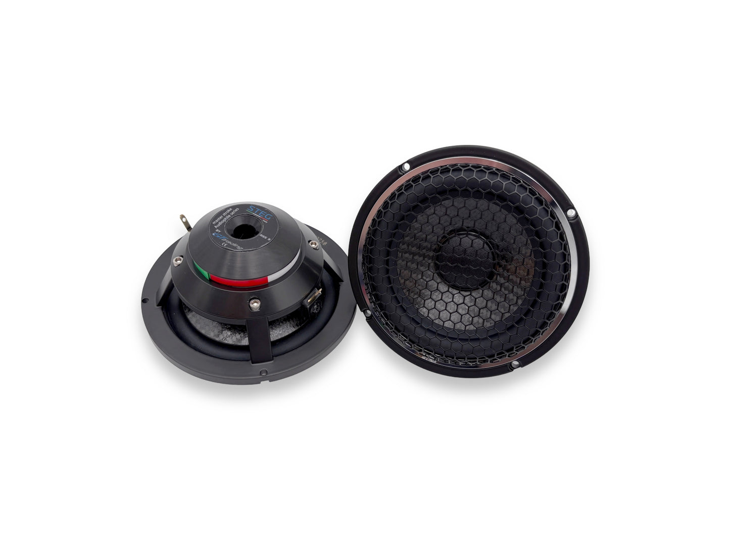 Steg Master Stroke | MSS3 - One-way 4" Car Audio Midrange Set