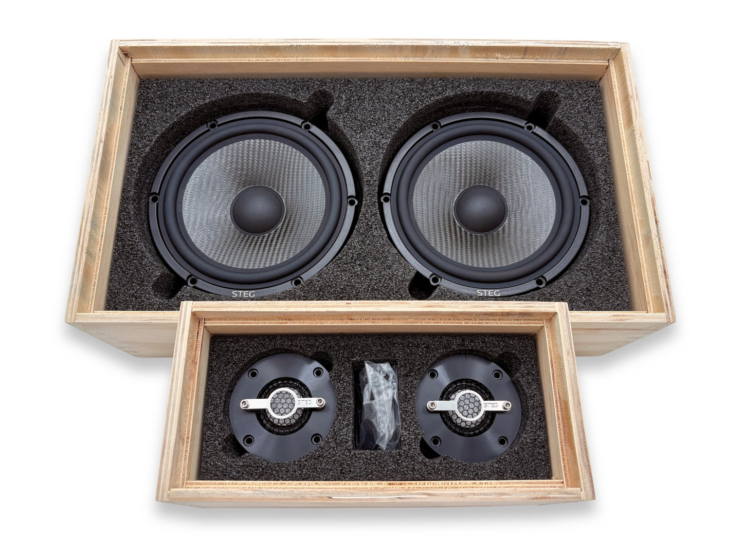 Steg Master Stroke | MSS6 / MSS1 - Two-way 6.5" Car Audio Component Speaker Set