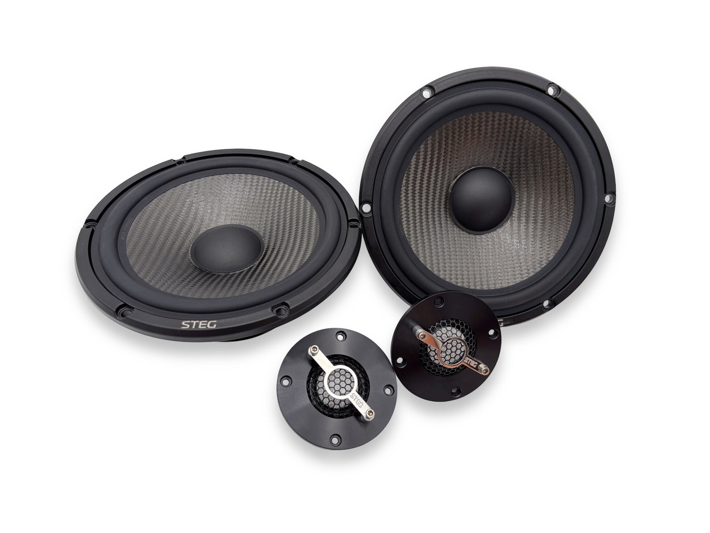 Steg Master Stroke | MSS6 / MSS1 - Two-way 6.5" Car Audio Component Speaker Set