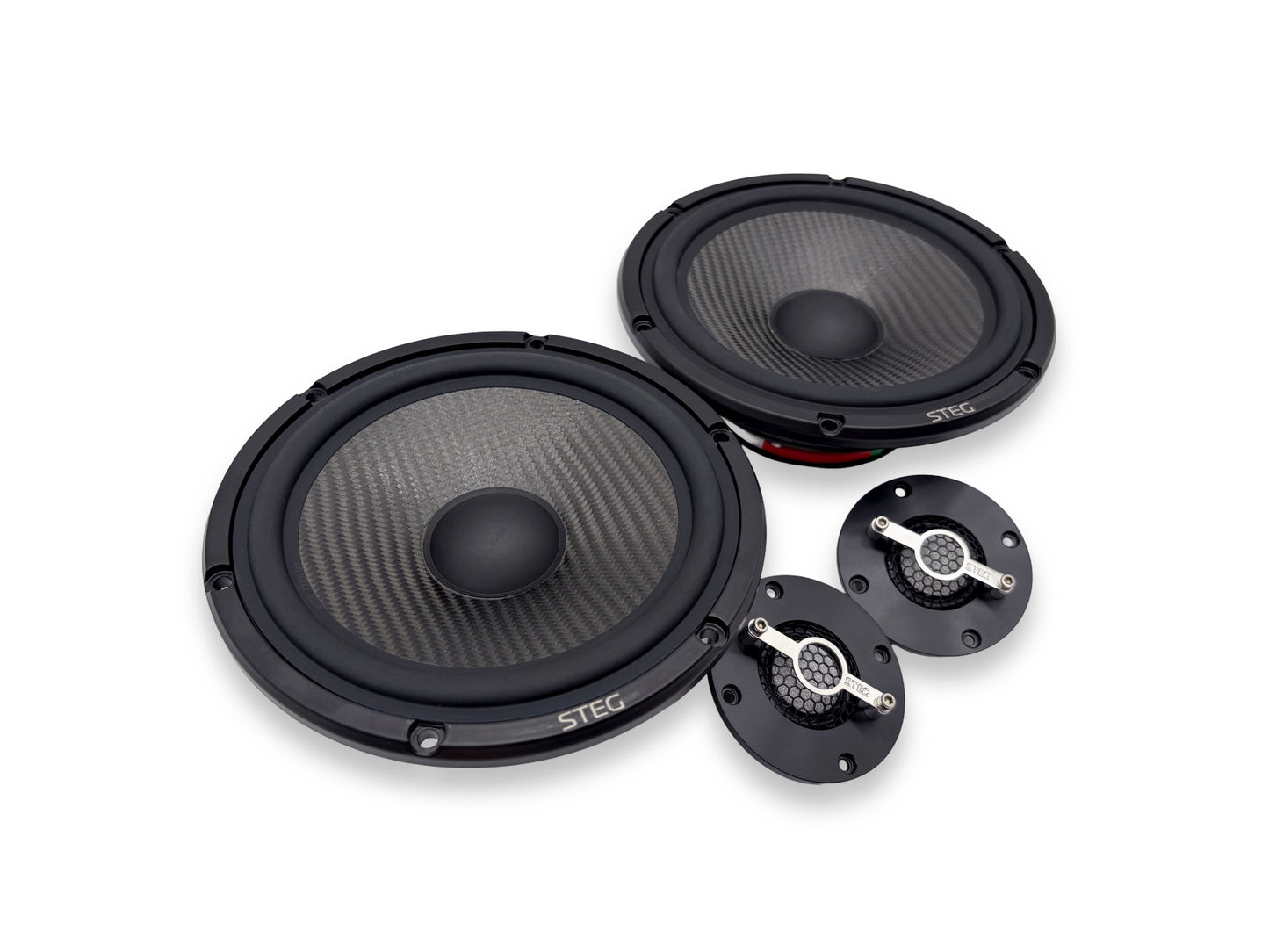 Steg Master Stroke | MSS6 / MSS1 - Two-way 6.5" Car Audio Component Speaker Set