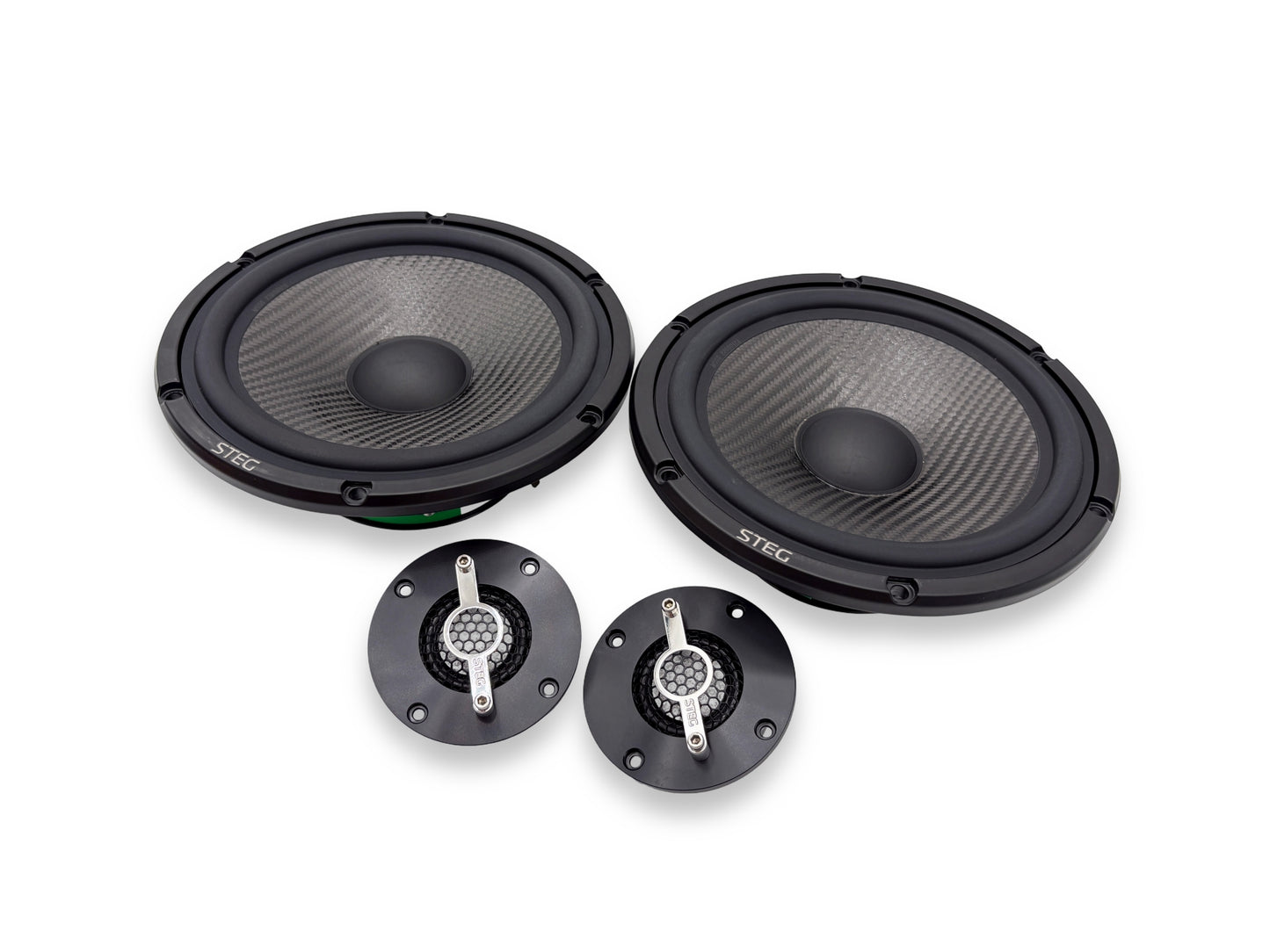 Steg Master Stroke | MSS6 / MSS1 - Two-way 6.5" Car Audio Component Speaker Set