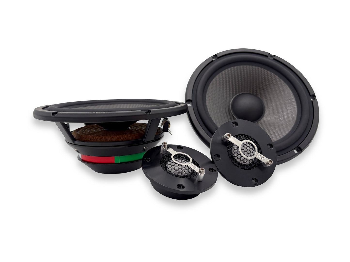 Steg Master Stroke | MSS6 / MSS1 - Two-way 6.5" Car Audio Component Speaker Set
