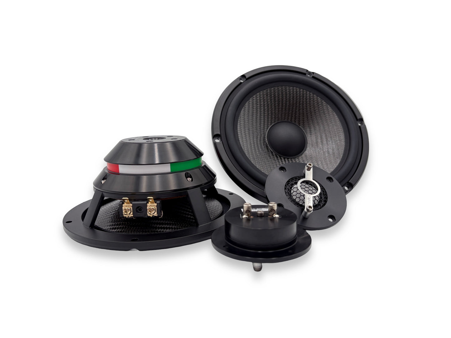 Steg Master Stroke | MSS6 / MSS1 - Two-way 6.5" Car Audio Component Speaker Set
