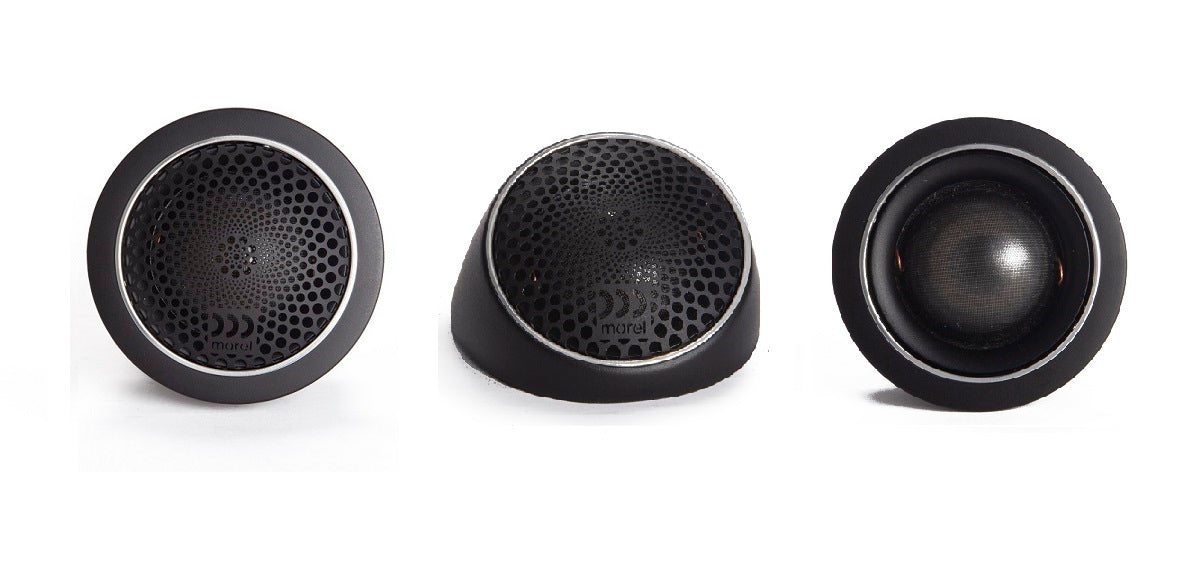 Morel Elate Carbon MT-450 28mm Acuflex Silk Dome Tweeters