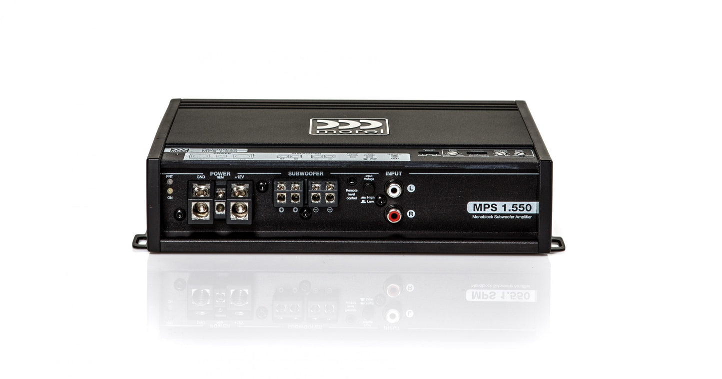 Morel MPS 1.550 Performance Class SQ Series Mono Amplifier