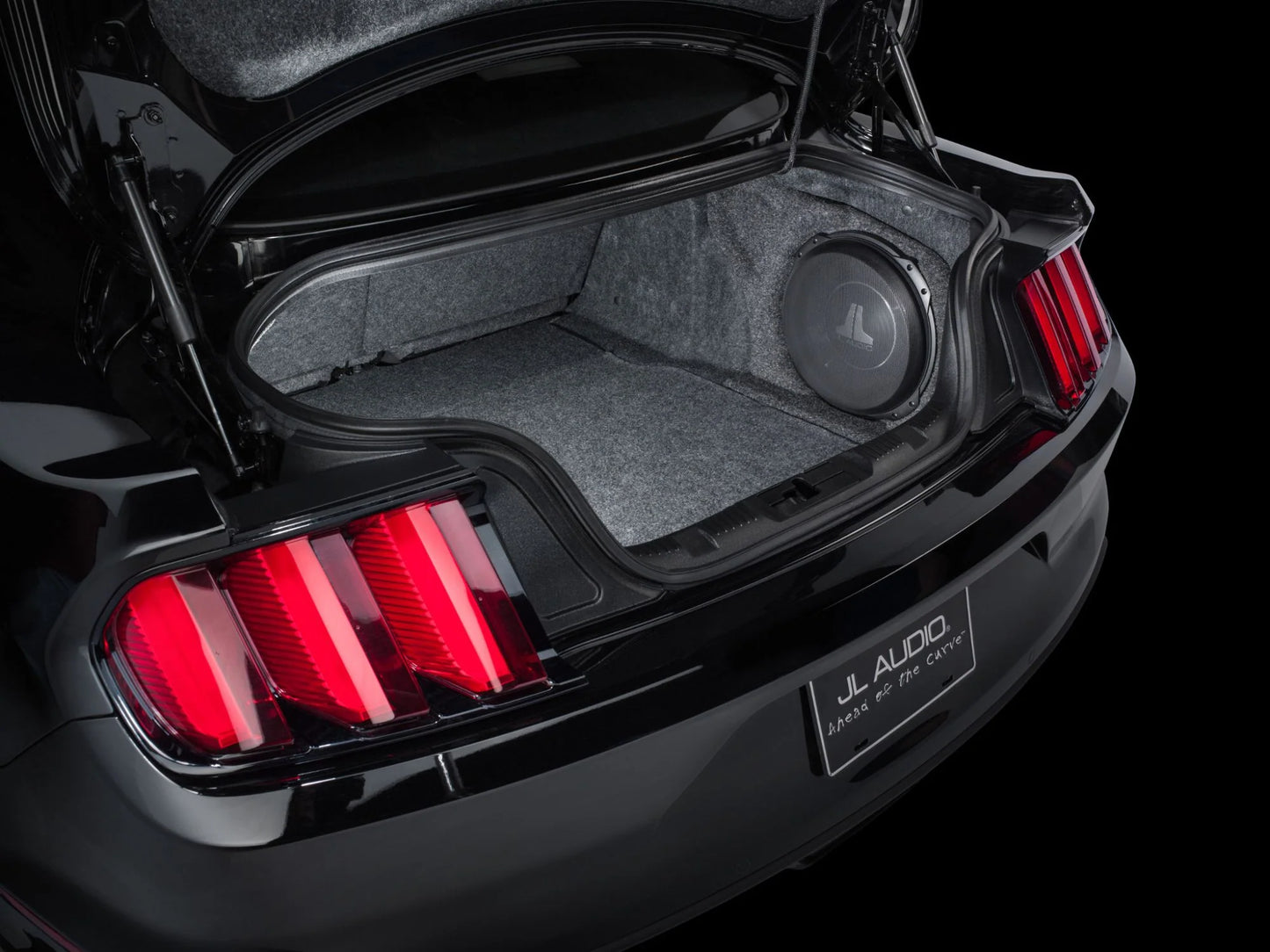 JL Audio Stealthbox® Enclosed Subwoofer for 2015-Up Ford Mustang Coupe