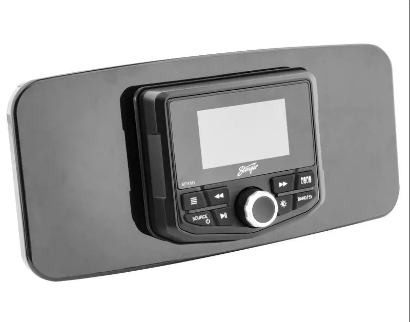 Universal Marine 3″ Radio Dash Kit – Black