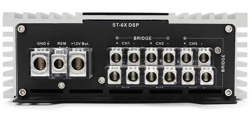 Zapco ST-4X DSP III 4-Ch. Class AB Amplifier with DSP