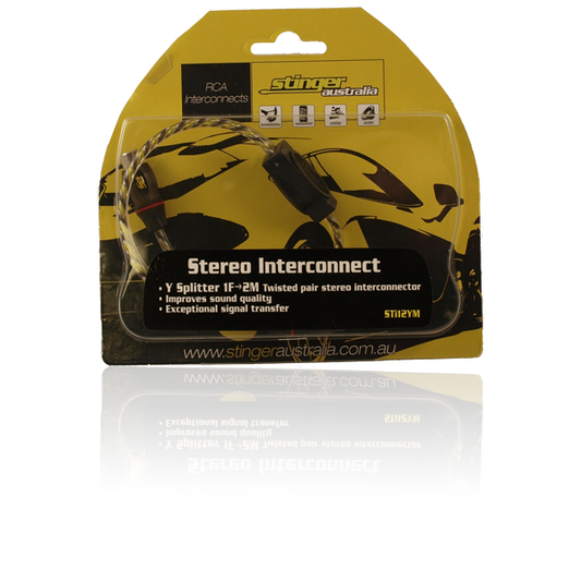 Stinger Australia Male Splitter RCA Lead