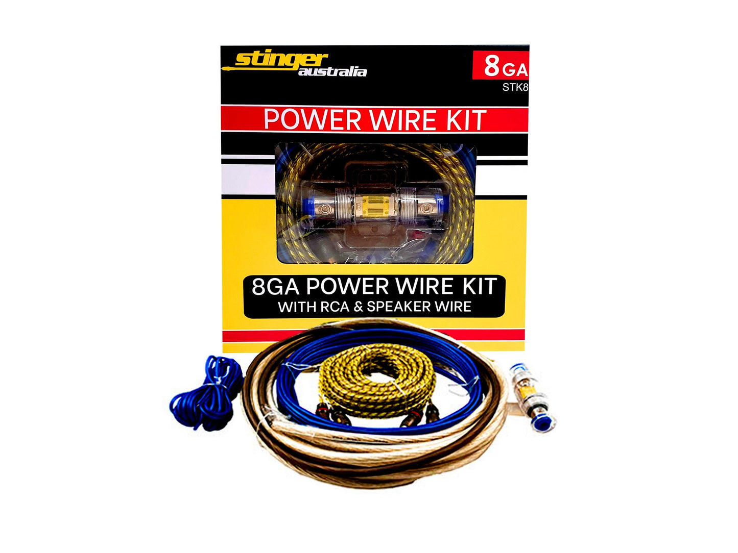 Stinger Australia 8GA Amplifier Wiring Kit