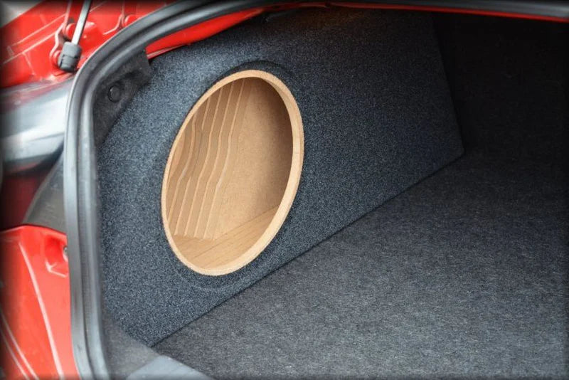 BASSER Subaru BRZ / Toyota GT86, GR86 L - 10" Fit-Box Subwoofer Enclosure 15L Left Side