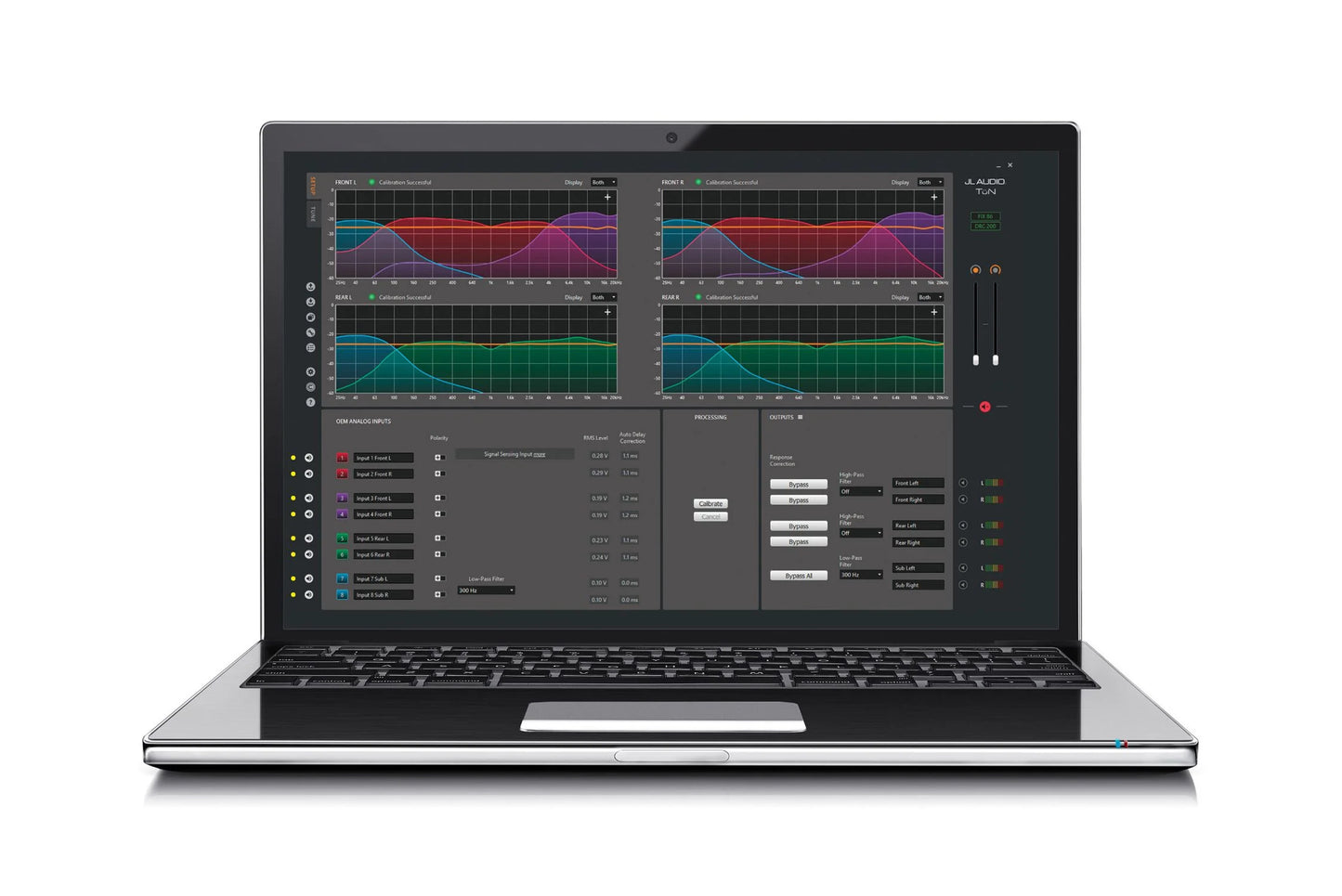 JL Audio FiX-86 OEM Integration DSP with Automatic Time Correction and Digital EQ