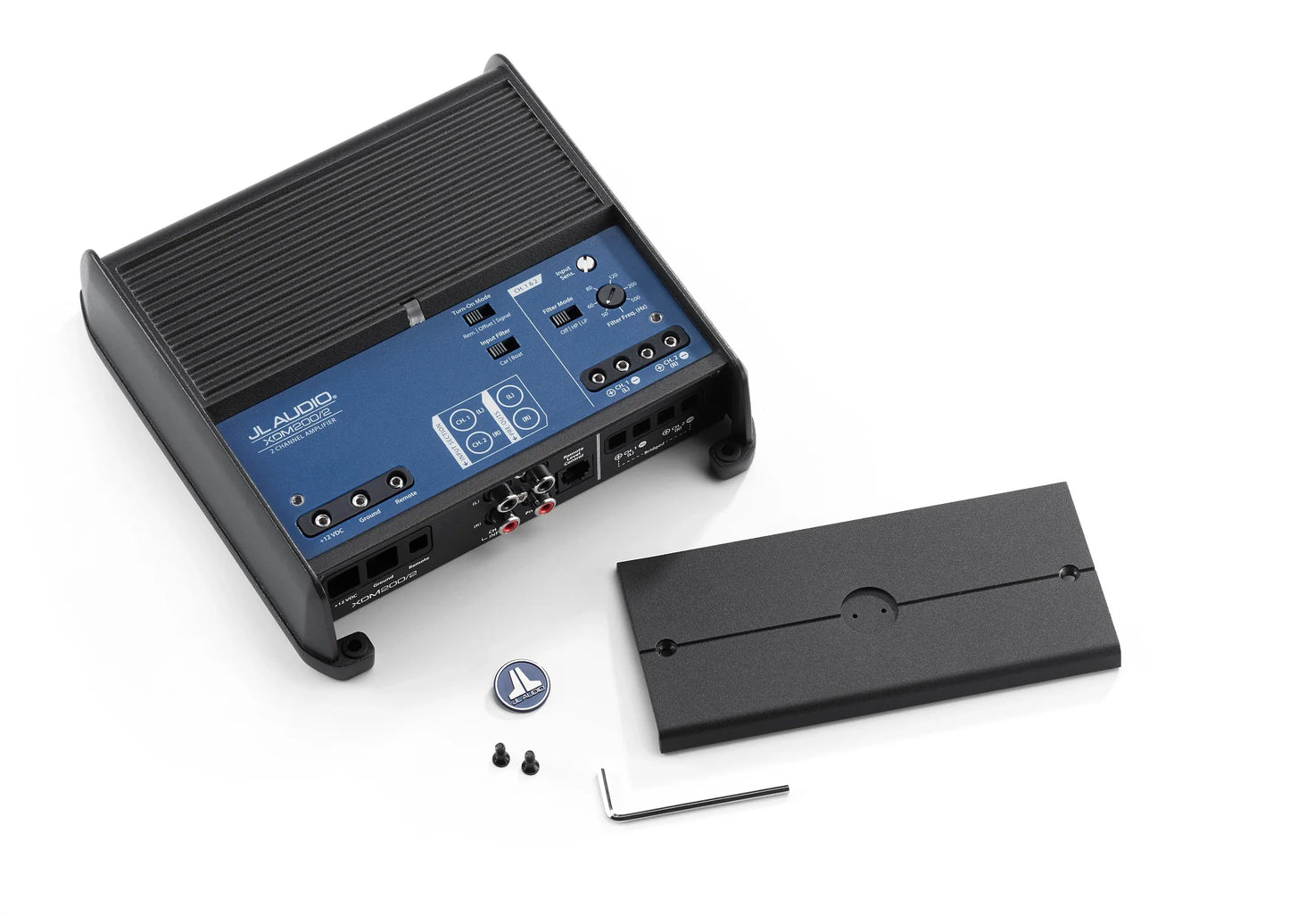 JL Audio XDM200/2 2 Ch. Class D, Full-Range Car/Marine Amplifier, 200 W