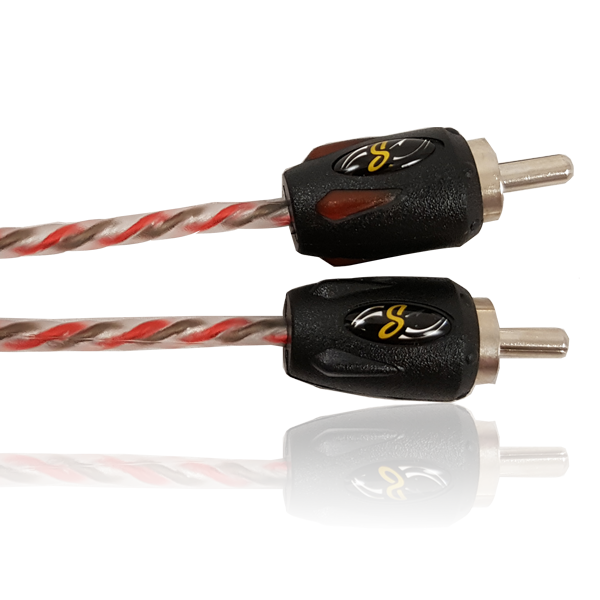 Stinger 4000 Series 6 Channel 17ft RCA Lead