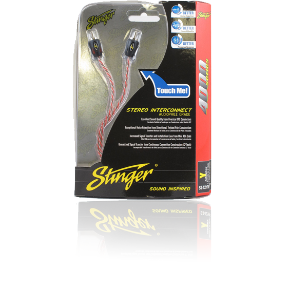 Stinger 4000 Series Male Splitter RCA Lead