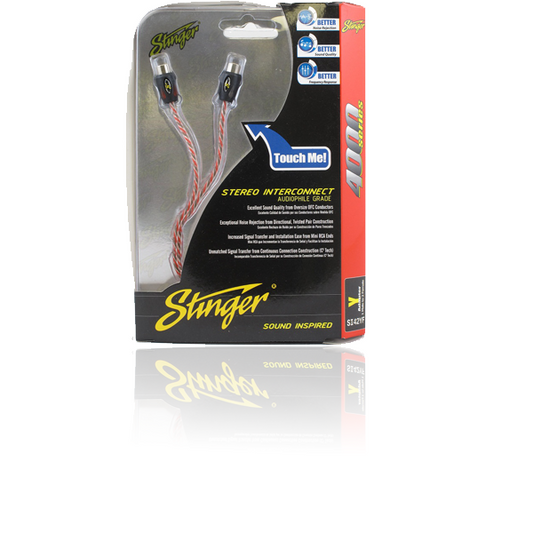 Stinger 4000 Series Female Splitter RCA Lead